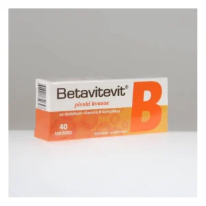Betavitevit B pivski kvasac sa dodatkom B kompleksa 40 tbl Esensa