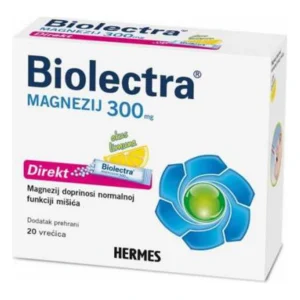 Magnezij 300 mg a20 direkt Bioelectra