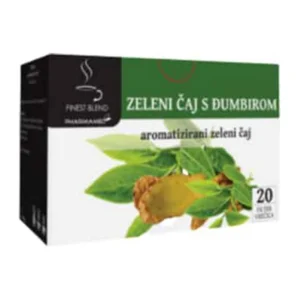 Čaj zeleni s đumbirom filter a20 Pharmamed