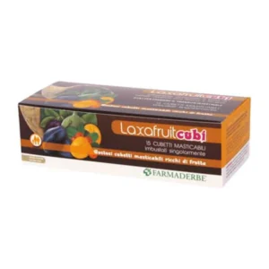 Laxafruit 15 žvakaćih kockica 150g Farmaderbe