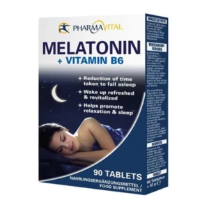 Melatonin + vitamin B6 tbl 90 Pharmavital
