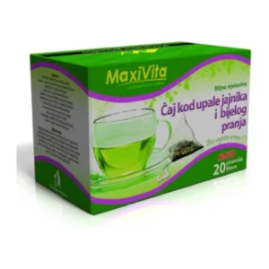 Čaj kod upale jajnika i bijelog pranja 20 piramida filtera MaxiVita