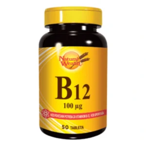 Vitamini B12 tbl 50 Natural Wealth