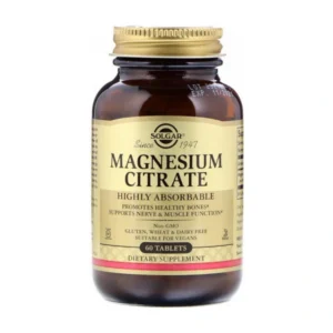 Magnezij citrat 60 tbl Solgar