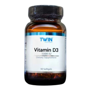 Vitamin D3 5000 IU softgels 90 Twin Nutrition