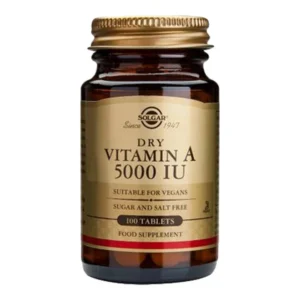 Vitamin A 5000 IU 100 tbl Solgar