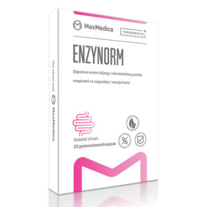 Enzynorm gastrotezistentne cps20 MaxMedica
