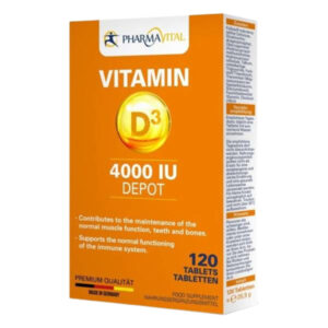 Vitamin D3 4000 IU a120 tbl PharmaVital