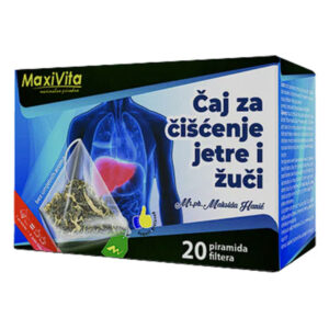 Čaj za čišćenje jetre i žuči a20 piramida filtera MaxiVita