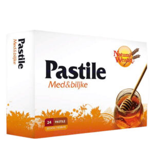 Pastile za grlo med & 20 biljaka a24 Natural Wealth