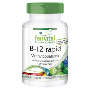 Vitamin B12 rapid 500µg a90 tbl Fairvital