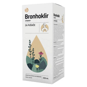 Bronhoklir sirup za pušače 200ml Hemofarm