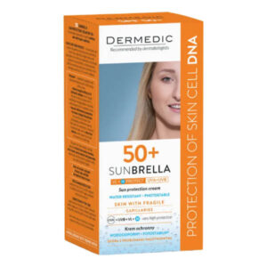 DERMEDIC SUNBRELLA zaštitna krema za kožu sa osjetljivim kapilarima SPF 50+ 50ml