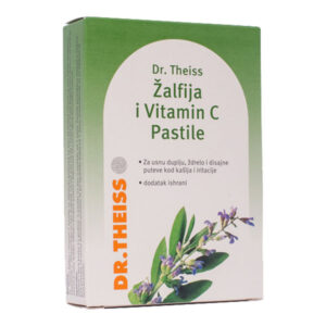Dr.Theiss žalfija & vitamin C pastile a24