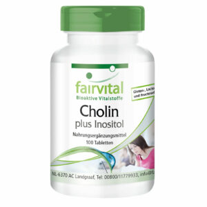 Cholin + Inozitol tbl 100 Fairvital