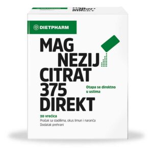 Magnezij citrat 375 duo cps 50 Dietpharm