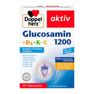 Glucosamin 1200 + D3 + K + C cps 30 Doppelherz