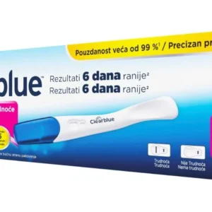 Clearblue Early Rapid test za trudnoću 1 test Swiss