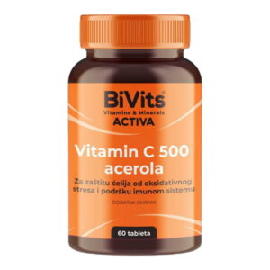 BiVits vitamin C acerola 500 tbl a60 Abela Pharm