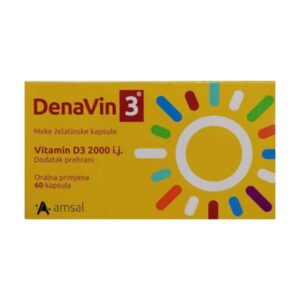 DenaVin D3 2000 i.j. softgel a60 Amsal