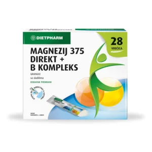 Dietpharm Magnezij 375+B komplex granule a20