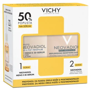 Vichy Paket Neovadiol Meno 5 bi-serum 30ml+Neovadiol menopause dnevna krema 50ml