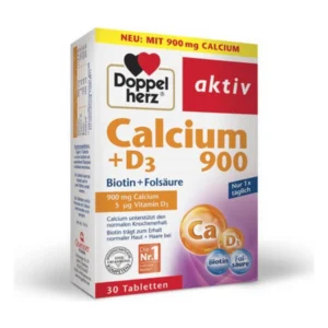 DoppelHerz Ca 900+D3+Biotin a30