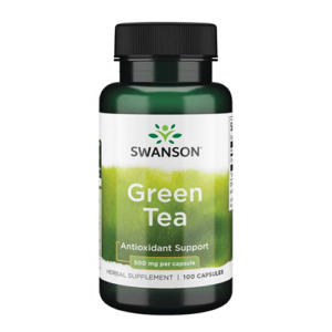 Swanson Zeleni čaj 500mg cps a100