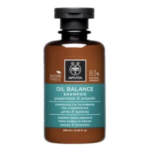 Apivita Šampon za masnu kosu sa nanom i propolisom 250 ml