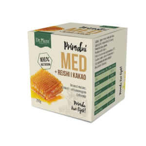 Dr.Plant prirodni med+Reishi i kakao 250g