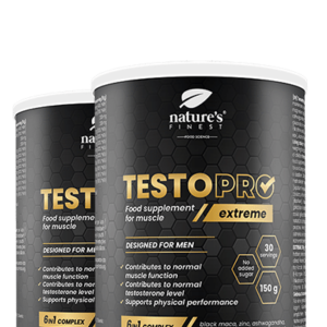 TestoPRO Extreme u prahu, a 150 g – Nature's Finest