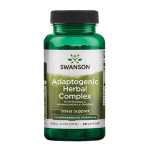 Swanson adaptogenic herbal complex - Rhodiola, Ashwagandha & Ginseng a60