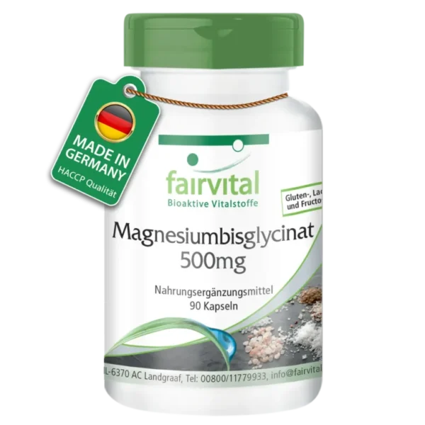 Magnezij bisglicinat 500 mg kapsule, a 90 caps