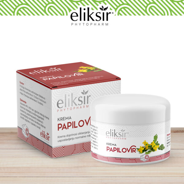 Krema za bradavice i papilome – PAPILOVIR 50ml