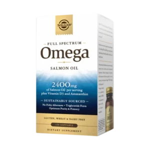 Solgar Full Spectrum Omega Salmon Oil kapsule A120