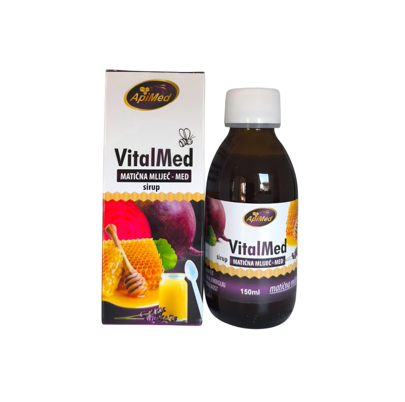 vitalmed VitalMed matična mliječ - med sirup 150ml - Image 1