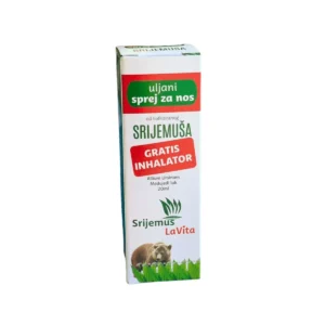 LA VITA uljani srijemuš sprej za nos 20 ml+gratis inhalator