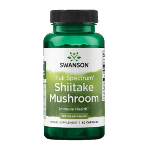 SWANSON SHITAKE MUSHROOM FULL SPECTRUM 500mg a60