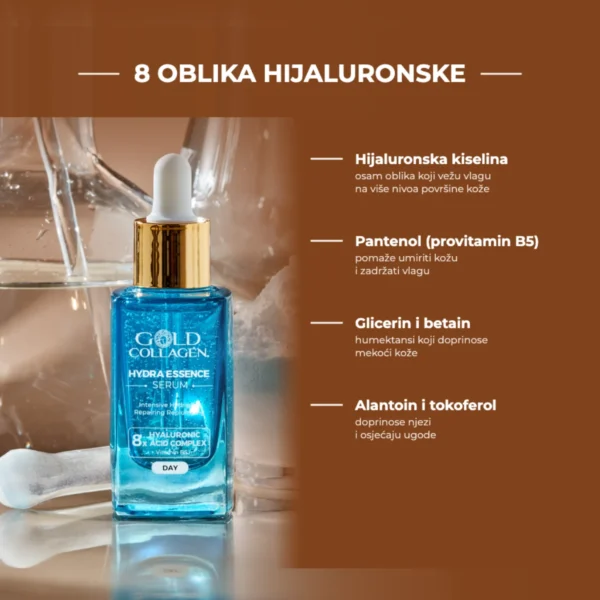 Gold Collagen Hydra Essence Serum — aktivni sastojci