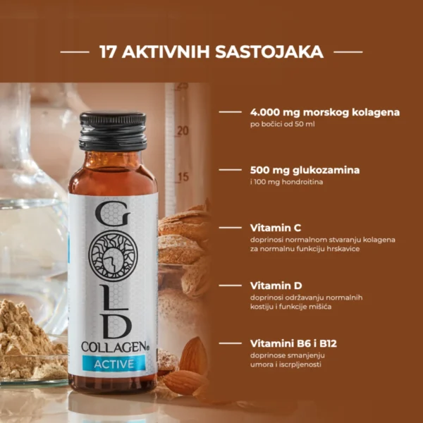 Gold Collagen Active — aktivni sastojci