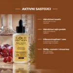 Gold Collagen Scalp Revival Serum — aktivni sastojci