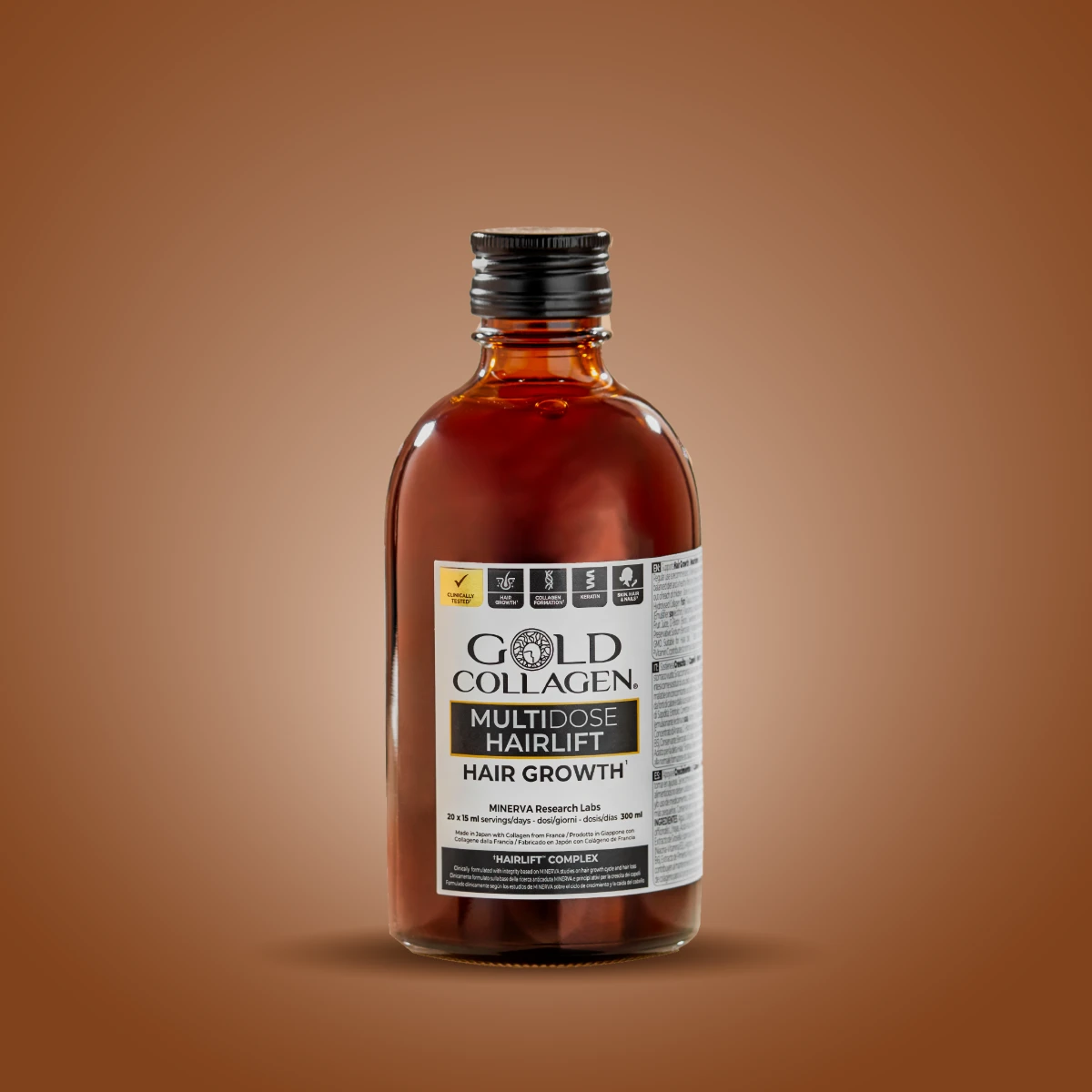 Gold Collagen Hairlift Multidose 300 ml, tečni kolagen za kosu Gold Collagen Hairlift Multidose 300 ml, tečni kolagen za kosu