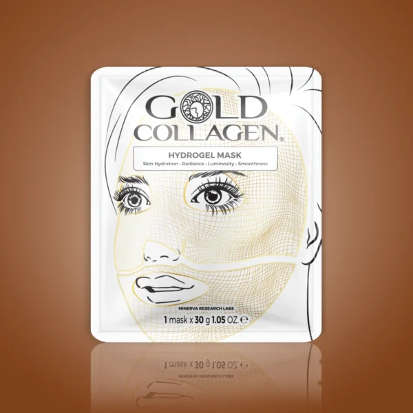 Gold Collagen Hydrogel Mask Set, 4 hidratantne maske za lice