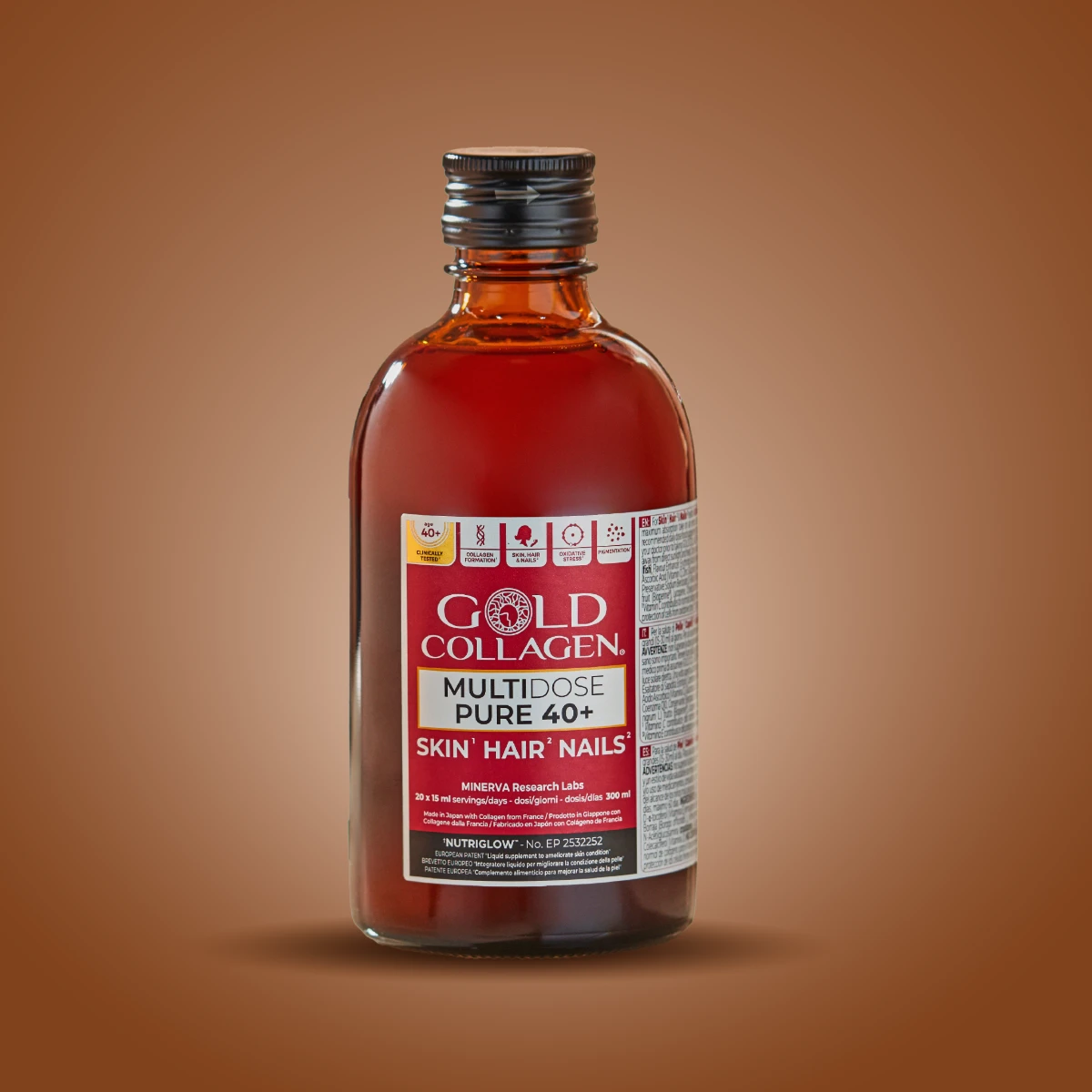 Gold Collagen Multidose Pure 40+ 300 ml, tečni morski kolagen Gold Collagen Multidose Pure 40+ 300 ml, tečni morski kolagen